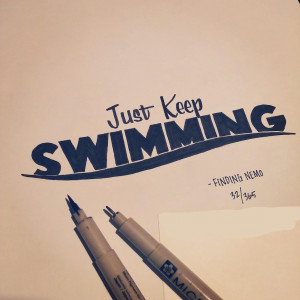 My Hand Lettered Movie Quotes - Week 5