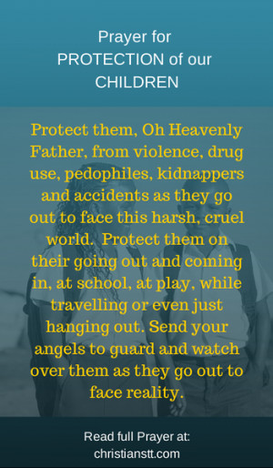 PRAYER: PROTECTION FOR OUR CHILDREN