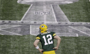 Aaron Rodgers proved that the Super Bowl stage wasn't too much for him ...