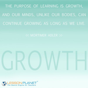 of #learning is growth, and our minds, unlike our bodies, can continue ...