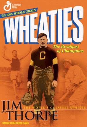 The Wheaties legend would be incomplete without an image of THE LEGEND