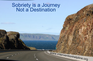 Sobriety is a journey, not a destination...recovery sayings and quotes ...