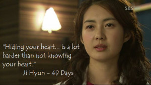 Korean Drama Quote from 49 Days