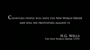 photo: Quote by H.G. Wells: New World Order quote_h_g_wells__new_world ...
