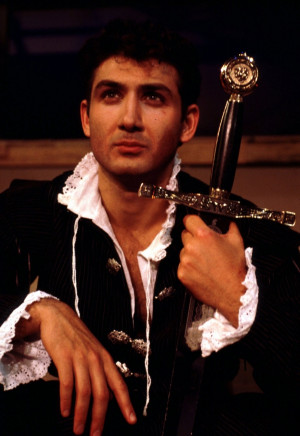 Prince Hal, played by John Farmanesh-Bocca at the Carmel Shakespeare ...