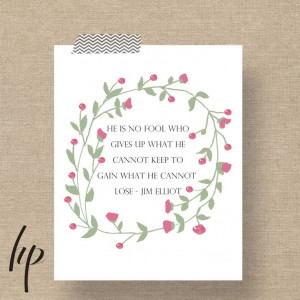 Printable Inspirational Quote Christian by printablehomeschool, $4.00