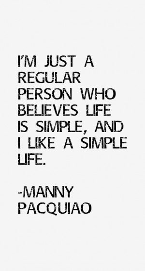 Manny Pacquiao Quotes & Sayings