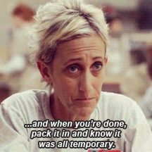 Orange is the New Black , if only for sound advice from Yoga Jones ...