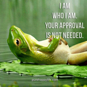 Inspirational Quote: I am Who I am..