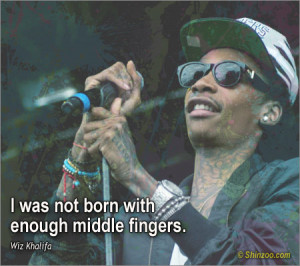was not born with enough middle fingers.”