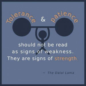 Thought Leadership - Tolerance And Patience