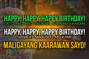 pinoy birthday quotes FRIEND Famous Tagalog Quotes About Friendship