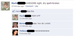 Here are some funny facebook status’s which have become very funny ...
