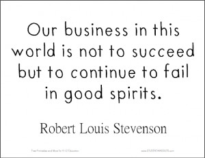 Robert Louis Stevenson Quote