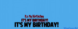 Its My Birthday 6980 Facebook Cover