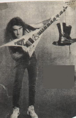 Anthrax's Scott Ian Jackson Randy Rhoads V Picture