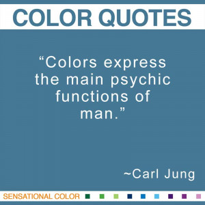 Quotes About Color By Carl Jung