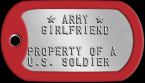 Military Wife Dogtags - Dog tags for Friends and Family of ...