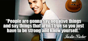 Justin Bieber best quotes of all time.