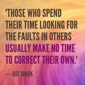 Don't bark like a dog to its own shadow