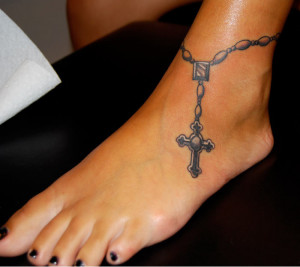 Rosary Tattoos For Women