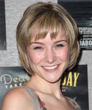 Jill Paice Bob Hairstyle - Short Straight Casual - Dark BlondeJill ...