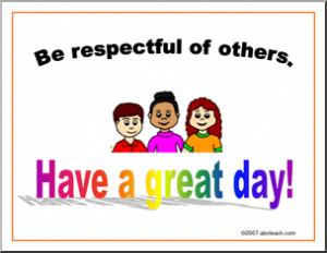 Respect Others Poster: respect others