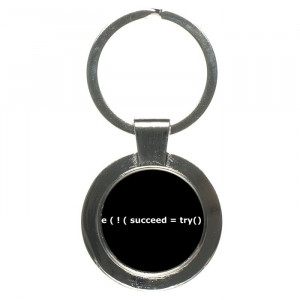 Programming Motivational Quotes Keychain