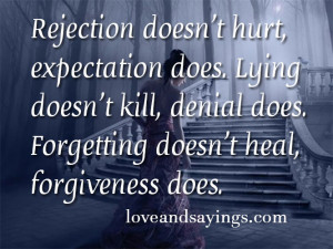 quotes about rejection in love