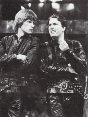 , Act III, Scene 1. [Credit - Roger Allam (right) played Mercutio ...
