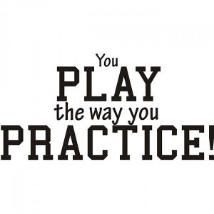 Practice makes perfect?