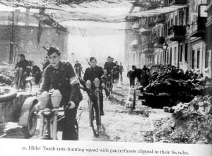 World War 2 bicycle infantry