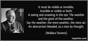 It must be visible or invisible, Invisible or visible or both: A ...