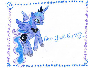 Princess Luna Pony Quote Poster by PrincessofDestiny114