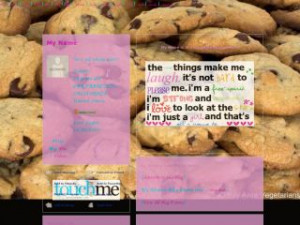 Chocolate Chip Cookies - Quotes MySpace Layout Preview