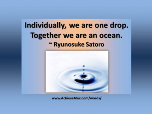 Quote on teamwork by Ryunosuke Satoro. Find more on teamwork at www ...