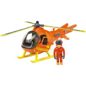 Fireman Sam - Mountain Rescue Helicopter with Tom ** GREAT GIFT **