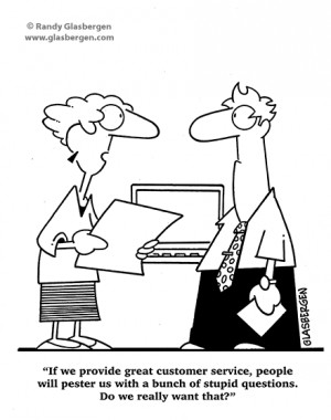 Customer Service Call Center Cartoons