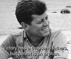 john f kennedy, quotes, sayings, defeat, victory, wise | Inspirational ...