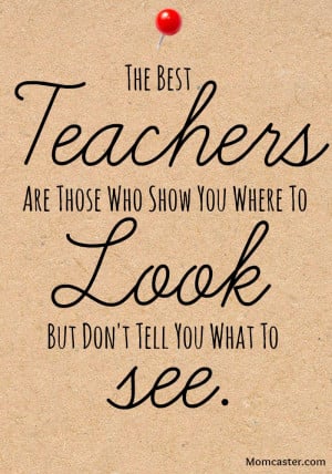 What about you? Do you remember the name of YOUR favorite teacher? I ...