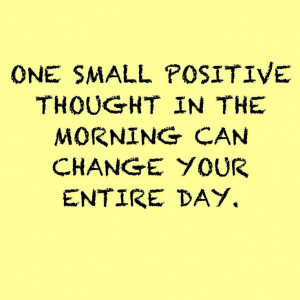 Start your day off with a positive thought! #health #wellness # ...