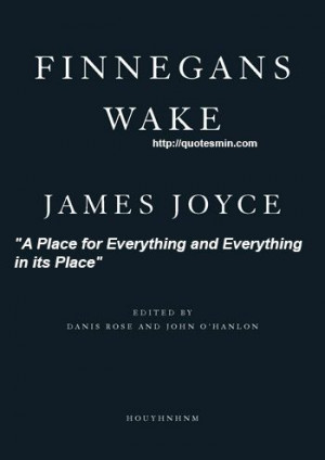 ... place for more quotes http quotesmin com literary finnegans wake php