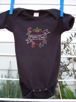 Mom and Dad Tattoo heart hand