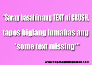 quotes about crush tagalog
