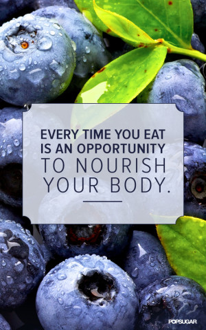 Food as Nourishment Quote