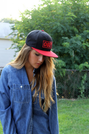 Supreme snapback obey hat cute swag Girl ~ Swag Quotes, Swag Notes ...