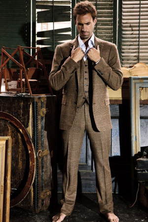 Joseph Fiennes raided Giles' closet