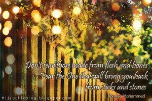 Islamic Quotes: Don’t fear