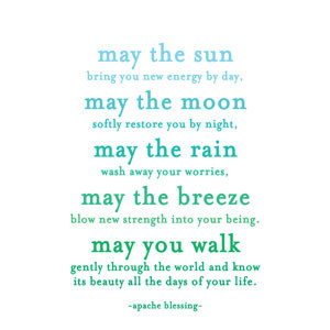 May the Sun…” – Apache Blessing Quotable Magnet MD137