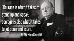 Wise Winston Churchill Quote
